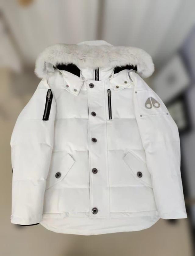 ムースナックルズ ダウンジャケット 2WAY リアルファー S ムースナックルズ ダウンジャケット 2way リアルファーSサイズ